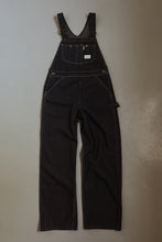 1980's SEARS UNION MADE DARK WASH DENIM OVERALLS | SIZE M/L