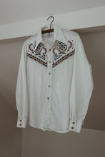 1970's QUILTED SOUTHWESTERN SHIRT | SIZE M