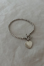 1990's CHUNKY STERLING SILVER BALL CHAIN BRACELET