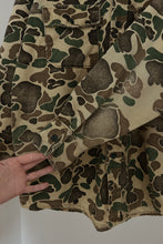 EARLY 1980's FROG SKIN CAMO SHIRT JACKET | SIZE M