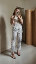 1980's CATALINA STRIPE STOVEPIPE TROUSERS | SIZE 29/30
