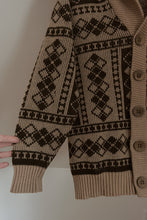 1970's CAMEL NORDIC SLUB CARDIGAN | SIZE M