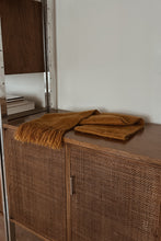 1990's ALPACA MUSTARD FRINGE SCARF | 80" x 9"