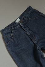 1990's MODA CLASSIC STOVEPIPE DARK DENIM | SIZE 28
