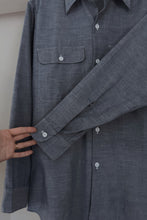 1970's DEADSTOCK BIG MAC CHAMBRAY WORK SHIRT | SIZE S/M