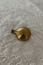 1960's BRASS VESSEL BROOCH