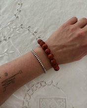 1990's CHUNKY STERLING SILVER BALL CHAIN BRACELET