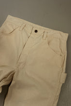 1970's SPECKLED COTTON CARPENTER PANTS | SIZE 27/28