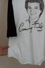 1980's CONWAY TWITTY BASEBALL TEE | SIZE M