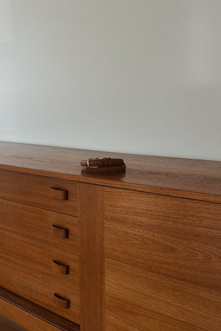 1980's COACH LEATHER BELT | SIZE S/M