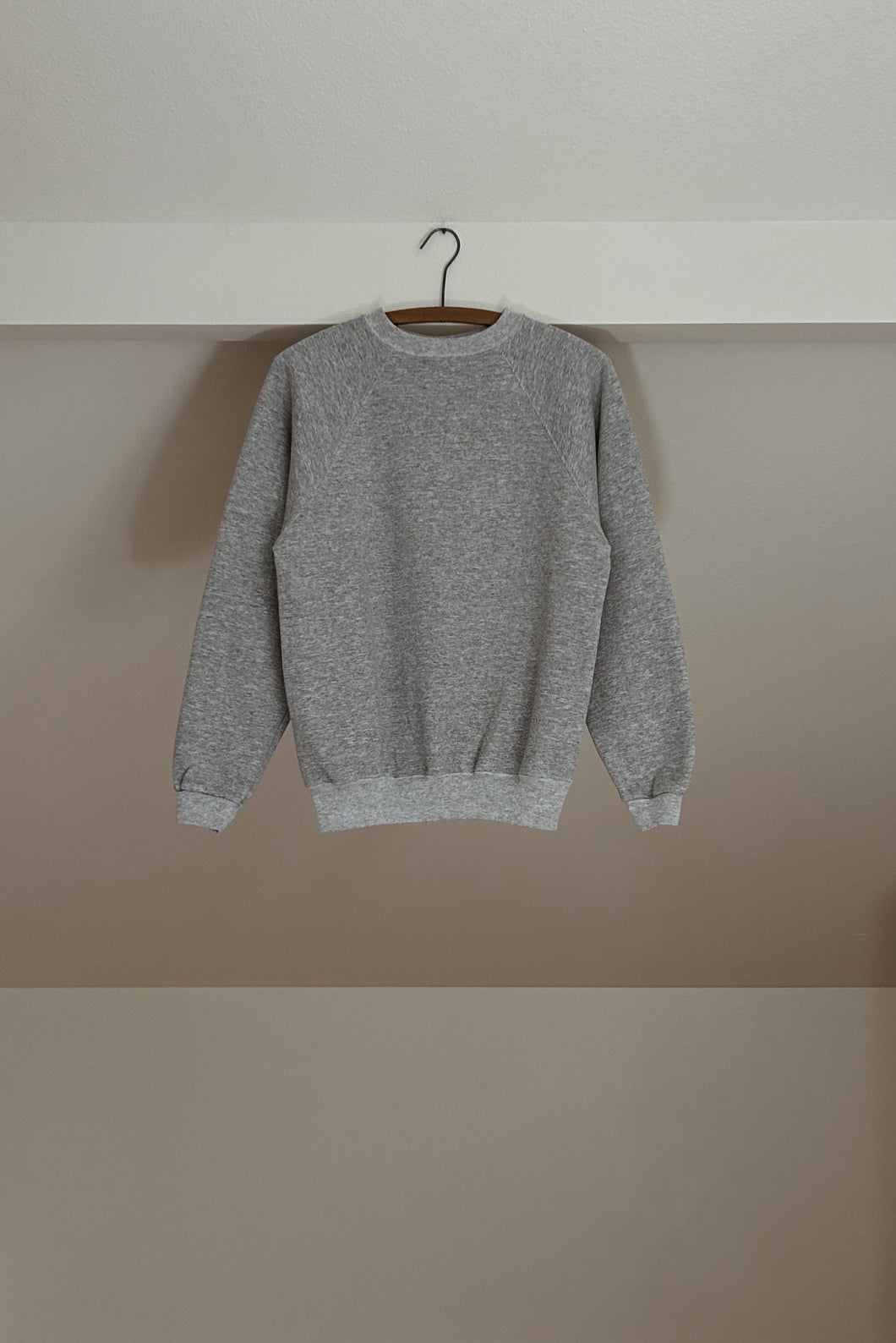 1996 CLASSIC HEATHER GREY RAGLAN | SIZE S