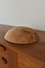 ANTIQUE PRIMITIVE WOODEN DOUGH BOWL | 11" x 3"