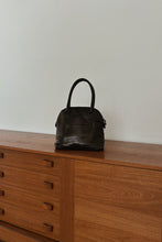 Y2K J JILL BLACK BUTTERY SOFT PATCHED LEATHER SHOULDER BAG
