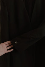 1990's JONES CHARCOAL PURE WOOL BLAZER | SIZE S/M