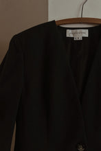 1990's JONES CHARCOAL PURE WOOL BLAZER | SIZE S/M