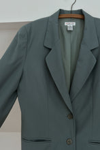 1990's SEA GREEN WOOL BLAZER | SIZE M/L
