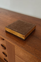 1950's RARE DORVILLIERS PARIS BURL WOOD JEWELRY BOX | 7" x 7" x 2"