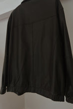 1990's CLASSIC BLACK BUTTERY SOFT LEATHER BOMBER JACKET | SIZE XL