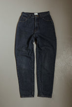 1990's MODA CLASSIC STOVEPIPE DARK DENIM | SIZE 28