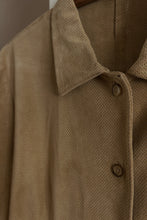 1990's PERFORATED NUBUCK SOFT SUEDE JACKET | SIZE M