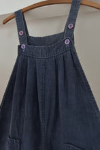 1960's BLUE CORDUROY OVERALLS | SIZE M