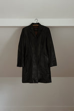 1990's PELLE BLACK BUTTERY SOFT LEATHER JACKET | SIZE M/L