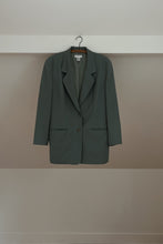 1990's SEA GREEN WOOL BLAZER | SIZE M/L