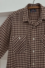 1970's LEVI'S METALLIC PLAID WESTERN SHIRT | SIZE M