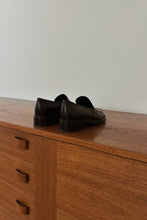 1990's FRANCO SARTO BLACK LEATHER LOAFERS | SIZE 6