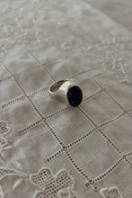 1950's 925 STERLING + LAPIS RING | SIZE 9