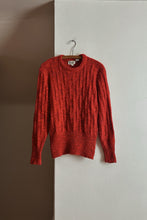 1980's SPECKLED CHERRY KNIT JUMPER