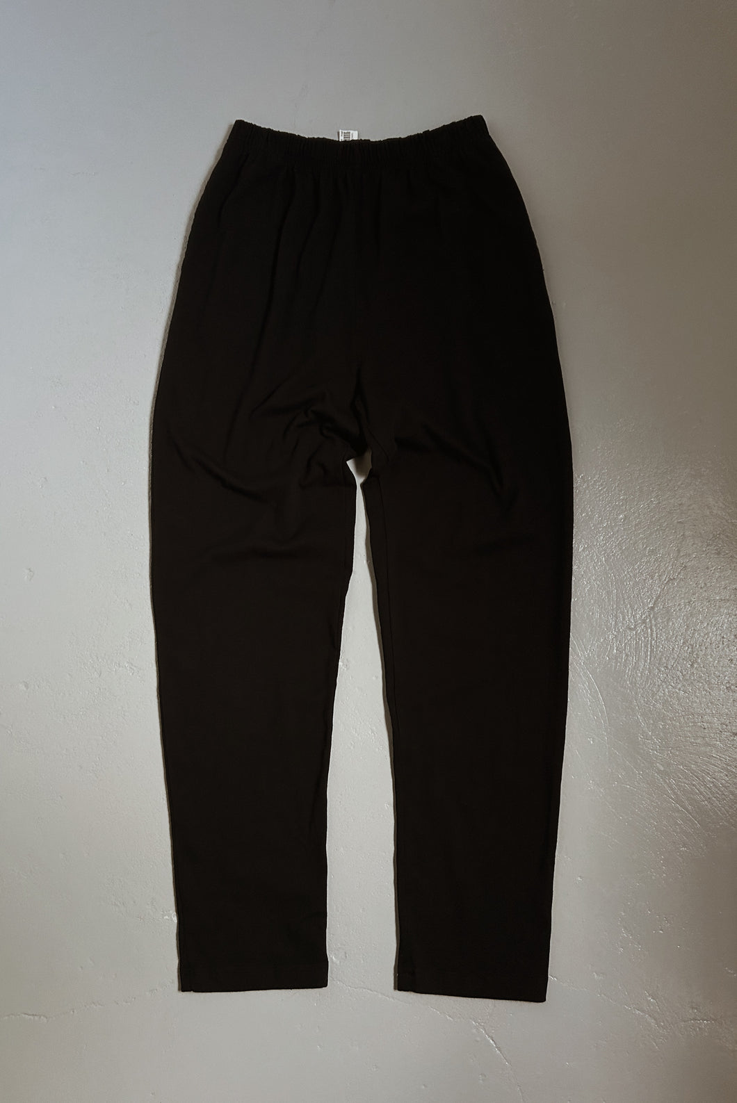 1990's DEADSTOCK BLACK PACIFIC COTTON JOGGERS | SIZE M/L