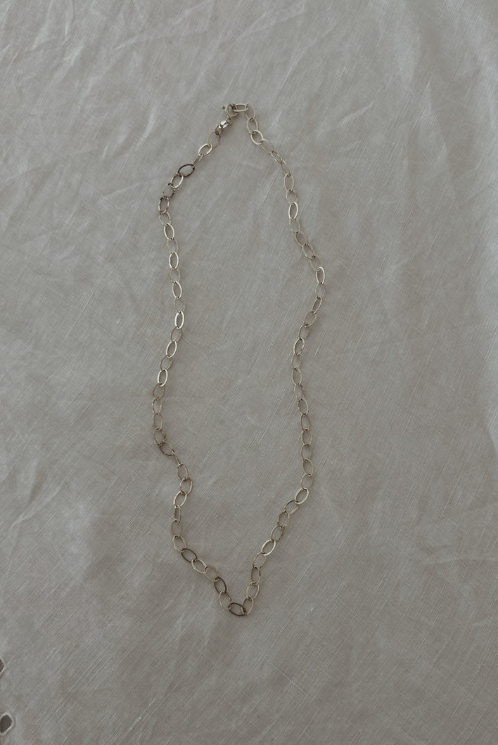 1970's 925 ITALIAN STERLING SILVER LINK CHAIN