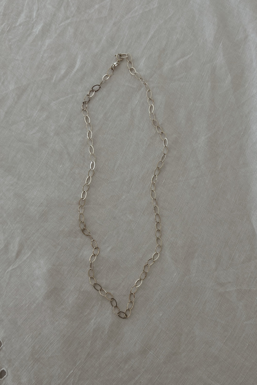 1970's 925 ITALIAN STERLING SILVER LINK CHAIN