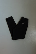 1980's PALMETTO'S BLACK HIGH RISE WESTERN BUTTON DENIM | SIZE 28