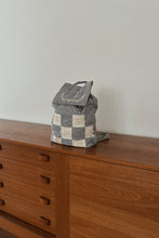 1990's EMBROIDERED QUILTED COTTAGE BACKPACK