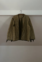 1970's M-65 OLIVE QUILTED FIELD LINER | SIZE L
