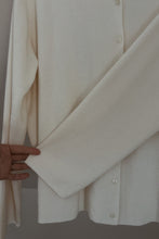1990's BOXY RIB KNIT FEMME CARDIGAN | SIZE L/XL