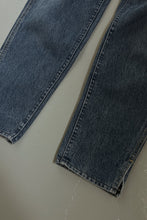 1980's LEE PLEATED PINCH WAIST BARREL DENIM | SIZE 26/27