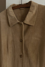 1990's PERFORATED NUBUCK SOFT SUEDE JACKET | SIZE M