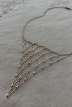 1990's DELICATE 925 STERLING SILVER BALL BIB CHAIN