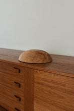 ANTIQUE PRIMITIVE WOODEN DOUGH BOWL | 11" x 3"