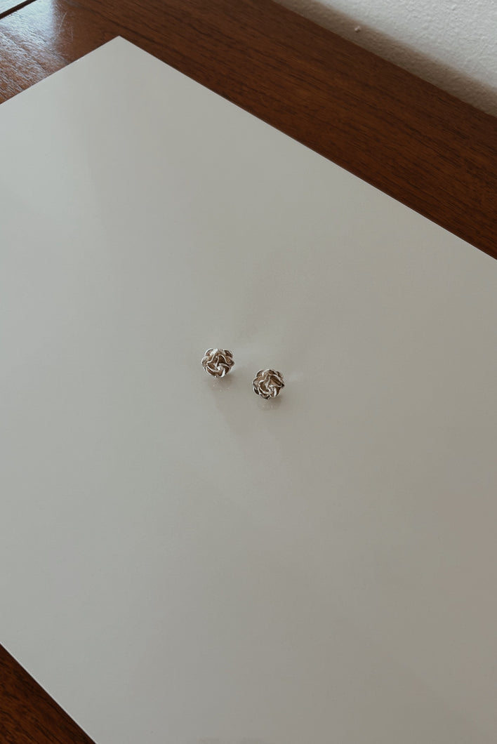 1980's STERLING SILVER ROSE POSTS