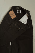1990's EDDIE BAUER CLASSIC BLACK DENIM | SIZE 26