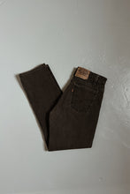 EARLY 1990's LEVI'S WASHED BLACK CLASSIC 505 ORANGE TAB DENIM | SIZE 30