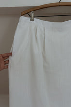 1980's WOVEN MINIMAL PENCIL SKIRT | SIZE XL