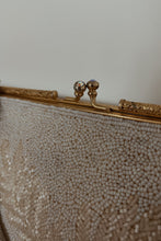 1950's BEADED + BRASS BRIDAL BAG