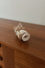 1950's SHELL TOOTHPICK HOLDER WITH SHELL PICKS
