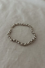 1980's CHUNKY 925 STERLING SILVER LINK BRACELET