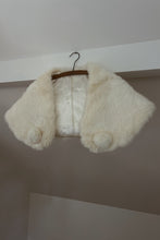 1950's RARE CREAM FUR STOLE